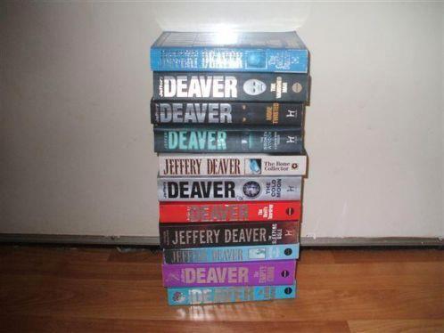 9x jeffery deaver-engels-goede staat, Boeken, Taal | Engels, Zo goed als nieuw, Ophalen of Verzenden