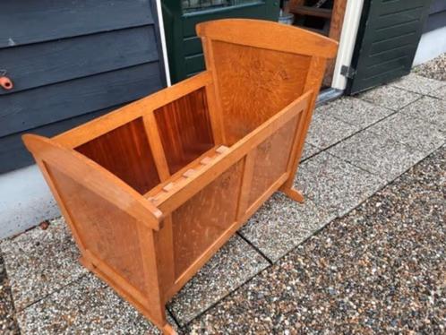 Brocante ledikantje, Kinderen en Baby's, Babywiegjes en Ledikanten, Gebruikt, Ledikant, Ophalen