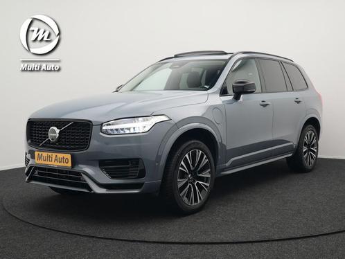 Volvo XC90 T8 Recharge AWD Plus Dark 456pk Plug In Hybrid Lo, Auto's, Volvo, Bedrijf, Te koop, XC90, 360° camera, 4x4, ABS, Achteruitrijcamera