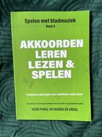 Akkoorden leren lezen & spelen - Deel 4, Overige genres, Les of Cursus, Ophalen of Verzenden, Zo goed als nieuw