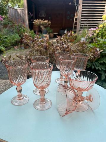 Rosaline Swirl Luminarc France Glazen & Coupes (8 stuks) beschikbaar voor biedingen