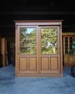 Antieke Demontabele notariskast | Eiken Servieskast | #2260, Antiek en Kunst, Ophalen of Verzenden