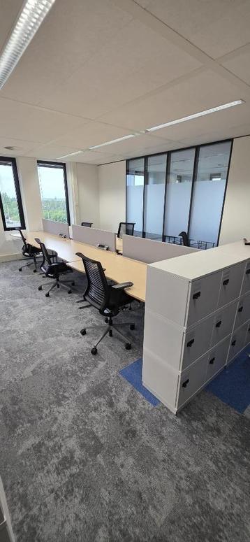 Elektrisch Kinnarps Duo Bureau+2 Steelcase Bureaustoel, 15st - afbeelding 13