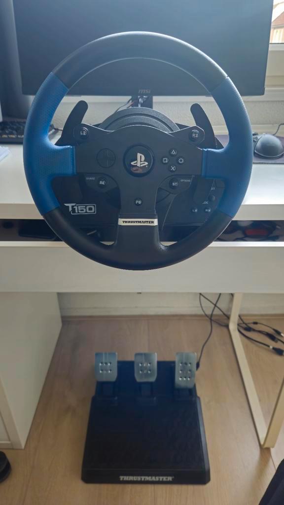 Thrustmaster T150 Pro + T3PA Pedalen (Nieuw), Spelcomputers en Games, Spelcomputers | Overige, Zo goed als nieuw, Ophalen of Verzenden