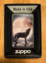 ZIPPO WOLF, HOWLING TO THE MOON. 60001355., Ophalen of Verzenden, Nieuw, Aansteker