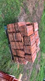 Vlakke Mulden Dakpannen - 160+ stuks, Doe-het-zelf en Verbouw, Dakpannen en Dakbedekking, Ophalen, Gebruikt, Steen of Klei, 15 m² of meer