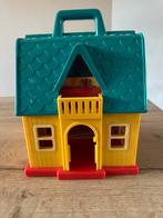 Inklapbaar Speelhuis met Handvat inclusief Bed, Bad en WC, Ophalen of Verzenden, Gebruikt, Overige typen