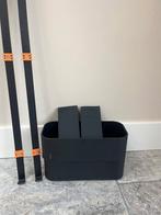 Tiger 2-Store Doucherek - Zwart, Huis en Inrichting, Ophalen of Verzenden, Gebruikt, Zwart, Overige typen