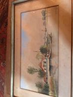 Aquarel van Bert van Lingen, Antiek en Kunst, Ophalen