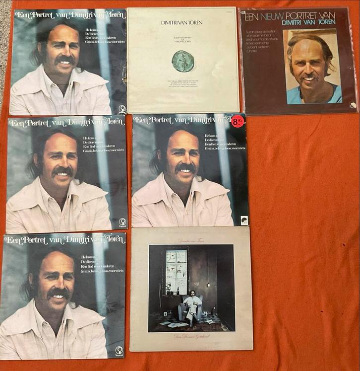LP Dimitri van Toren LP's - Diverse Albums, Cd's en Dvd's, Cd's | Overige Cd's, Gebruikt, Ophalen