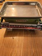 Vintage Stube Keukenweegschaal - Groen, Ophalen of Verzenden