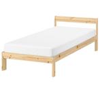 Neiden ikea Bedframe, grenen, 90x200 cm met lattenbodem, Ophalen, 90 cm, Eenpersoons, Beige
