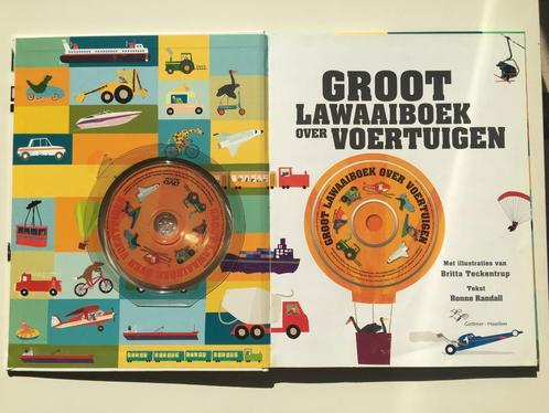 Boek,Groot Lawaaiboek Voertuigen + Dvd met geluiden 29042025, Boeken, Kinderboeken | Jeugd | onder 10 jaar, Nieuw, Non-fictie