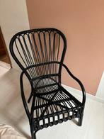 Rotan stoel ikea zwart, Ophalen, Gebruikt, Stoel(en)