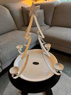 Riverdale, leuke kerstschaal met 4 houders waxinelichtjes, Huis en Inrichting, Ophalen of Verzenden, Zo goed als nieuw