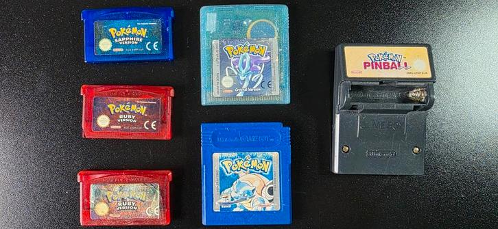Gameboy Pokemon Spellen, Spelcomputers en Games, Games | Nintendo Game Boy, Gebruikt, Role Playing Game (Rpg), 1 speler, Vanaf 3 jaar
