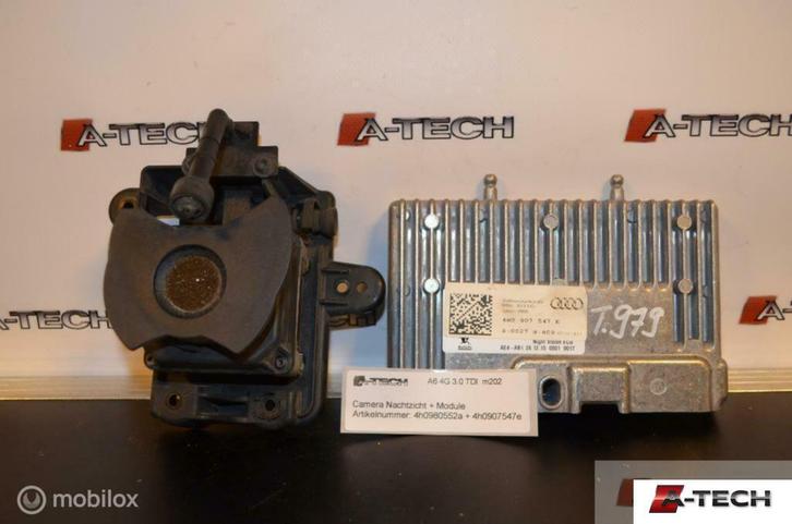 Camera Nachtzicht Audi A6 C7  4h0980552a + 4h0907547e, Auto-onderdelen, Elektronica en Kabels, Audi, Gebruikt, Ophalen of Verzenden