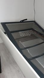 Eenpersoonsbed incl verstelbare Auping spiraal, Ophalen, Eenpersoons, Modern, Hout