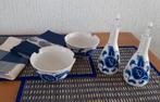 Fair Trade set, soep/rijst kommen, olie azijnset, placemats, Huis en Inrichting, Keuken | Servies, Ophalen, Overige typen, Zo goed als nieuw
