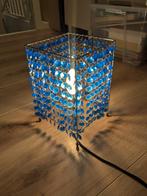 Kralenlamp blauw, Ophalen, Zo goed als nieuw, Kunststof, Minder dan 50 cm