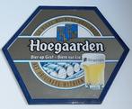 Hoegaarden 6-hoekig Bierspiegel /Barspiegel /Reclamespiegel, Verzamelen, Biermerken, Ophalen, Reclamebord, Plaat of Schild, Overige merken