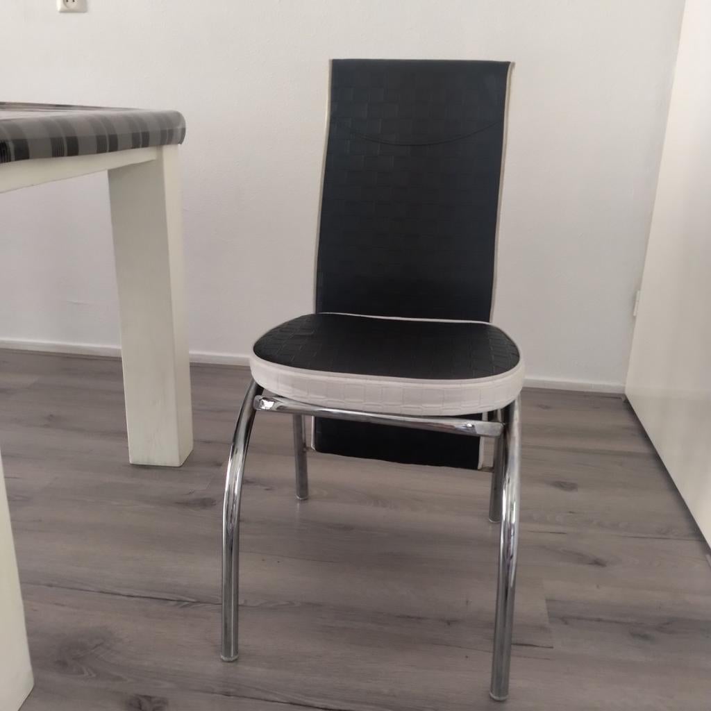 Stoelen, Huis en Inrichting, Stoelen, Ophalen, Gebruikt, Zwart, Vijf, Zes of meer stoelen