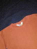 86 92 JOHA opengewerkt wol- zijde shirtje terra kleur, Jongetje of Meisje, Ophalen of Verzenden, Zo goed als nieuw, Joha