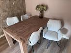 Nieuwe beige eetkamerstoelen (4x) draaibaar, Ophalen, Overige kleuren, Nieuw, Modern