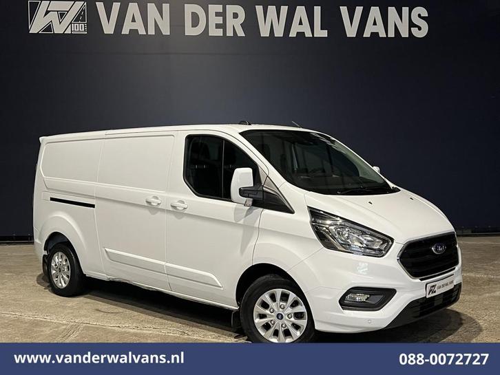 Ford Transit Custom 2.0 TDCI 170pk L2H1 Euro6 Airco | 2x zij, Auto's, Bestelauto's, Bedrijf, Te koop, Achteruitrijcamera, Airconditioning