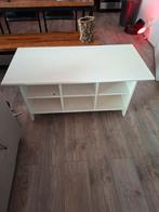 Gratis op te halen witte salontafel., Huis en Inrichting, Gebruikt, 100 tot 150 cm, Minder dan 50 cm, Rechthoekig