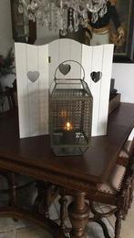 Windlicht, Huis en Inrichting, Woonaccessoires | Kandelaars en Kaarsen, Ophalen of Verzenden, Zo goed als nieuw, Metaal, 25 tot 50 cm