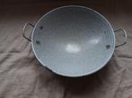 Emaille Wok, Antiek en Kunst, Antiek | Emaille, Ophalen of Verzenden