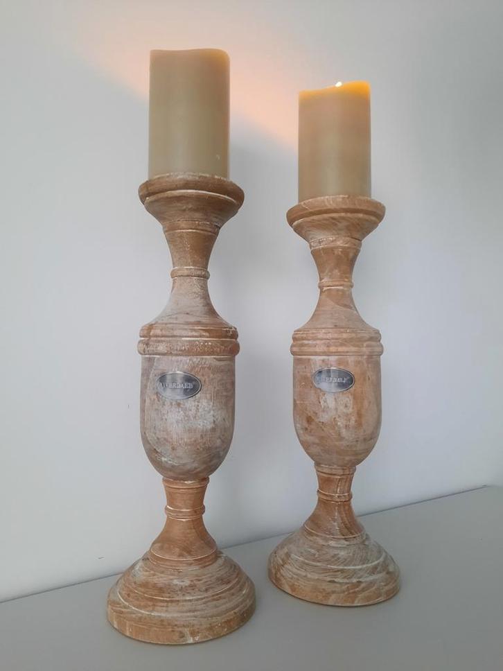 *** Riverdale Kandelaars - Set van 2 ***, Huis en Inrichting, Woonaccessoires | Kandelaars en Kaarsen, Zo goed als nieuw, Kandelaar