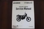 Yamaha XT600 L-W 1990 motorcycle service manual XT 600, Ophalen of Verzenden, Yamaha