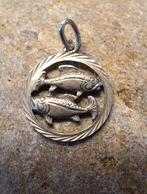 Zilveren sterrenbeeld vissen, Ophalen of Verzenden, Zo goed als nieuw, Zilver, Overige merken