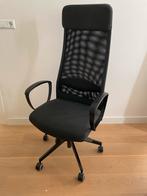 Zwarte bureaustoel MARKUS, IKEA., Huis en Inrichting, Bureaustoelen, Ophalen, Gebruikt, Zwart, Bureaustoel