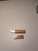 Japans mes met houten schede, Hobby en Vrije tijd, Ophalen, Gebruikt, Gereedschap of Toebehoren