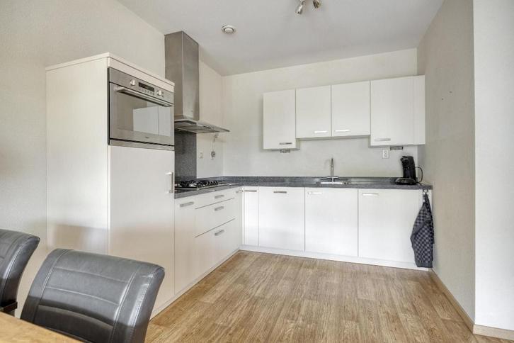complete keuken, Huis en Inrichting, Keuken | Complete keukens, Zo goed als nieuw, Hoekkeuken, Wit, Composiet, Ophalen