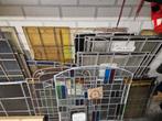 Grote Partij Glas in Lood - Antiek & Divers, Doe-het-zelf en Verbouw, Glas en Ramen, Gevelraam of Ruit, Gebruikt, Glas in lood