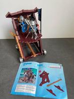 6628 Playmobil Aanvalstoren van de Valkenridders, Kinderen en Baby's, Speelgoed | Playmobil, Complete set, Zo goed als nieuw, Ophalen