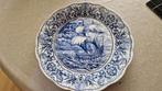 grote schotel boch freres delfts blauw zeilschip, Ophalen of Verzenden
