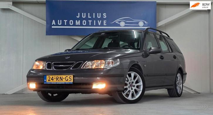 Saab 9-5 Estate 2.3t Linear Business Pack Trekhaak A/T Origi, Auto's, Saab, Bedrijf, Te koop, Saab 9-5, ABS, Airbags, Airconditioning