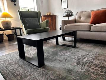 Salontafels, zwart, twee stuks beschikbaar voor biedingen