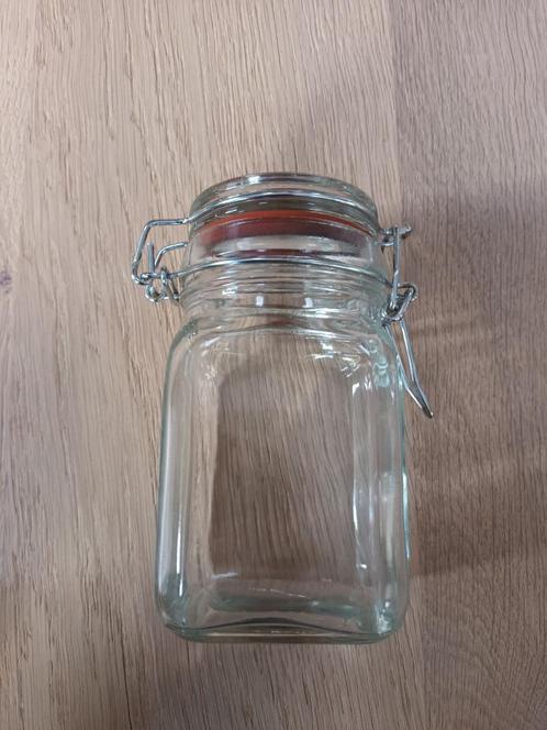 Weckpot weck pot weckpotje potje met deksel en rubber 12 cm, Huis en Inrichting, Keuken | Potten en Pannen, Zo goed als nieuw