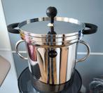 RVS Pastapan Massimo Morozzi Alessi, Kookpan of Snelkookpan, Gebruikt, Keramische plaat, Ophalen of Verzenden