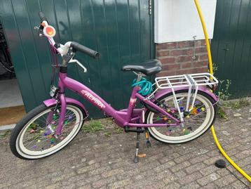 Te koop Alpina meisjesfiets 20”, roze beschikbaar voor biedingen