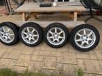 16 inch Anzio velgen met Yokohama winterbanden 5x114,3, Auto-onderdelen, Ophalen, Gebruikt, 16 inch, Banden en Velgen