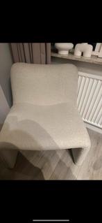 Japandi stijl fauteuil boucle, Ophalen, Zo goed als nieuw, Eenpersoons, 90 cm