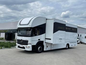 Mercedes-Benz Atego 1530 5-paards paardenvrachtwagen SLIDE-O beschikbaar voor biedingen