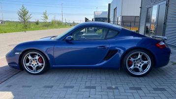 Porsche Cayman 3.4 S Cobalt Blauw Metallic beschikbaar voor biedingen